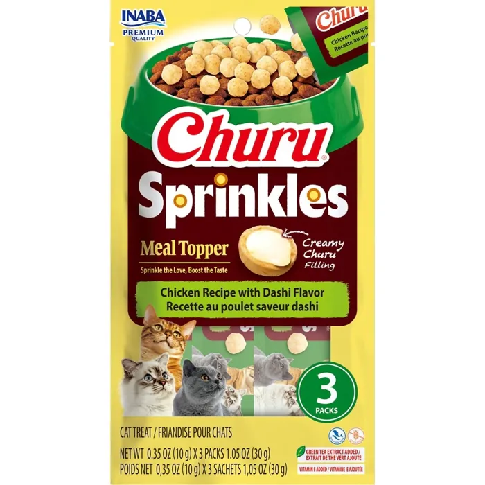 CHURU SPRINKLES CHICKEN DASHI 3PK