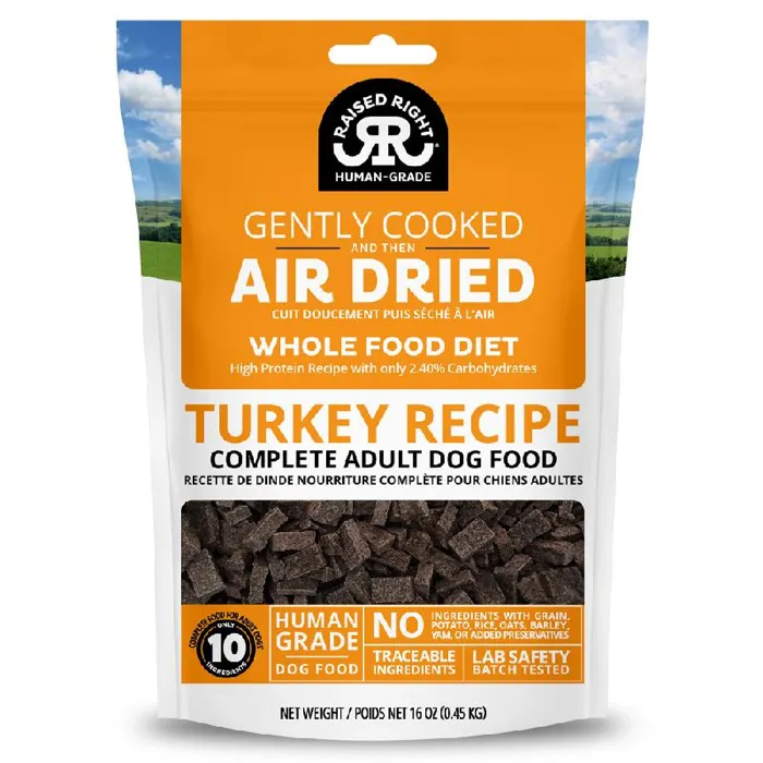 RAISED DF AIR DRIED TURKEY 16OZ