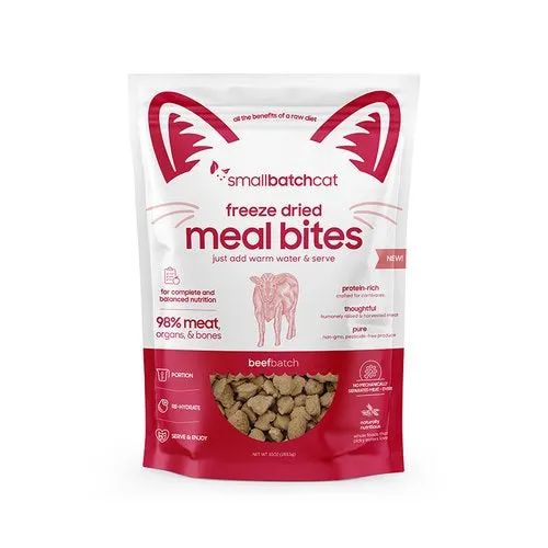 SB FRZ DRD CAT BITES BEEF 10OZ