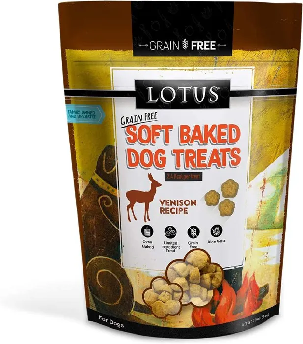 Lotus Treat Gf Venison 10oz /
