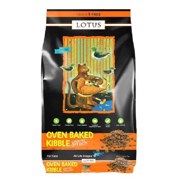 Lotus Oven-baked Kibble Duck Grain-free 2.2-lb