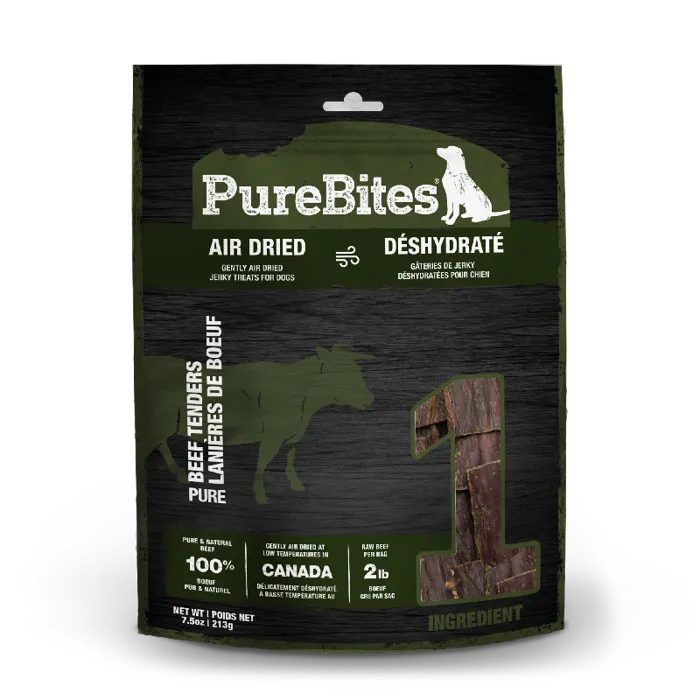 PUREBITE AIR DRIED JERKY BEEF 7.5OZ