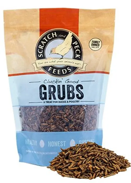 Scratch & Peck Cluckin Good Grubs 3.5lb 3=cs