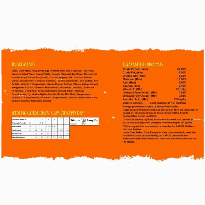 Lotus Oven-baked Kibble Duck Grain-free 2.2-lb