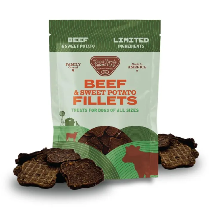 GFF FILLETS SWEET POT/BEEF 8OZ