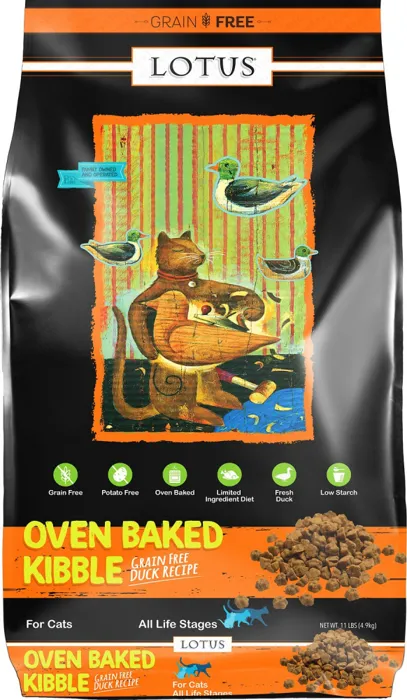 Lotus Oven-baked Kibble Duck Grain-free 2.2-lb