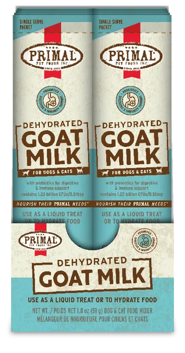 PRIMAL DEHYDRATED GOAT MILK 10PK