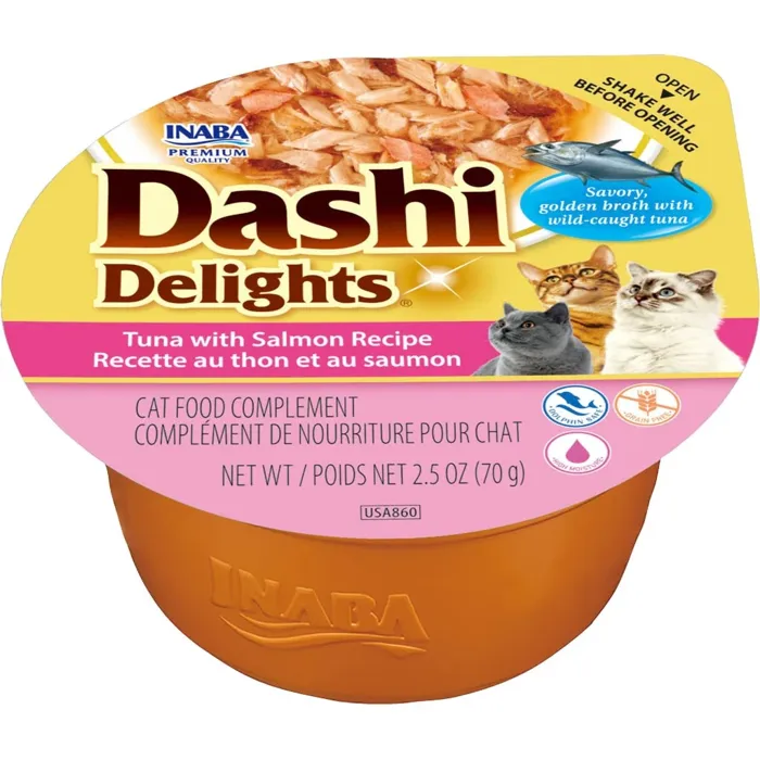Inaba Dashi Delights Flakes In Broth Tuna W/ Salmon 2.5-oz