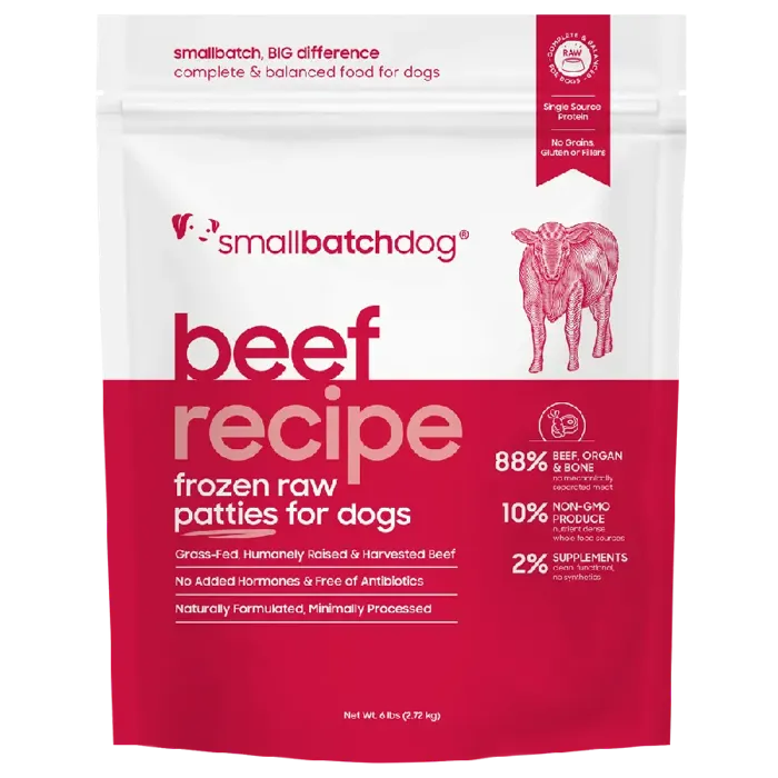 SB RAW DF SLIDERS BEEF 3LB