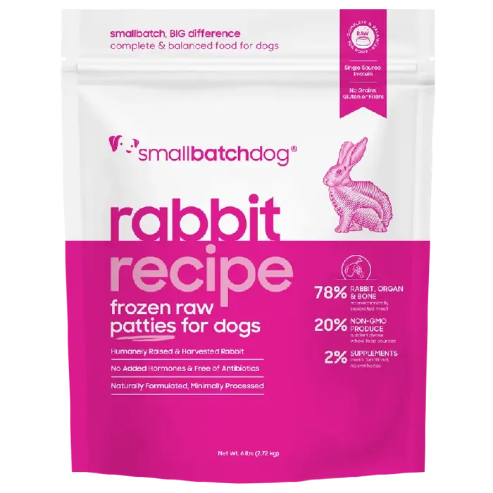 SB RAW DF SLIDERS RABBIT 3LB