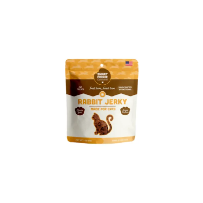 SMART COOKIE CAT JERKY RABBIT 3OZ