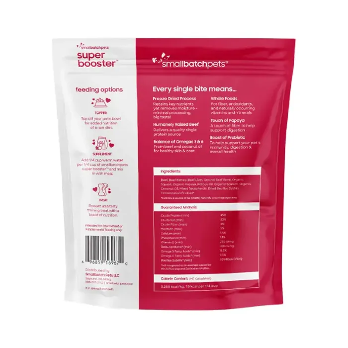 Small Batch Freeze Dried Sm Bites Beef 7oz