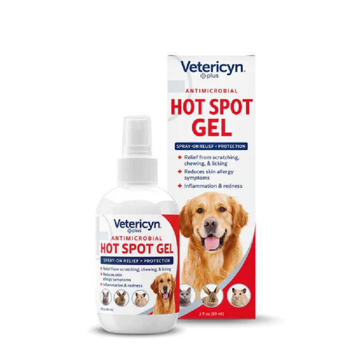 Vetericyn Plus Hot Spot Antimicrobial Gel 3 Oz