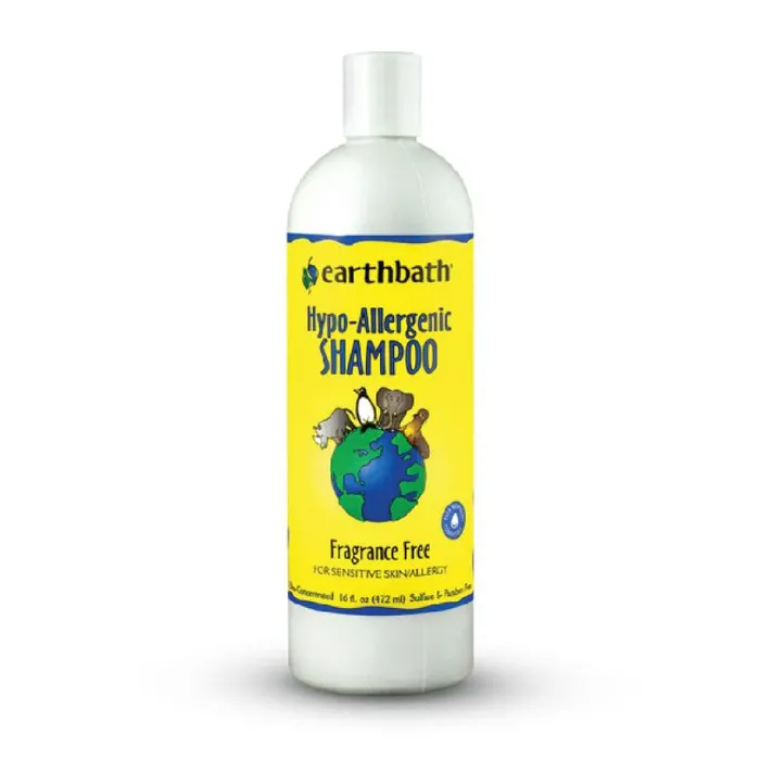 Hypo Allergenic Shampoo Fragrance Free - 16oz Bottle