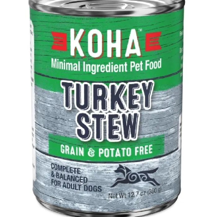Koha Can Stew Gf Dog Food Trky Stew 12.7-oz