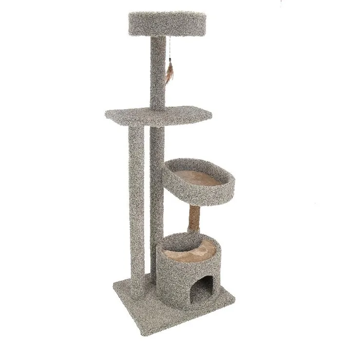 Wm Cat Furniture Kitty Skyscraper Tower 21x25x65