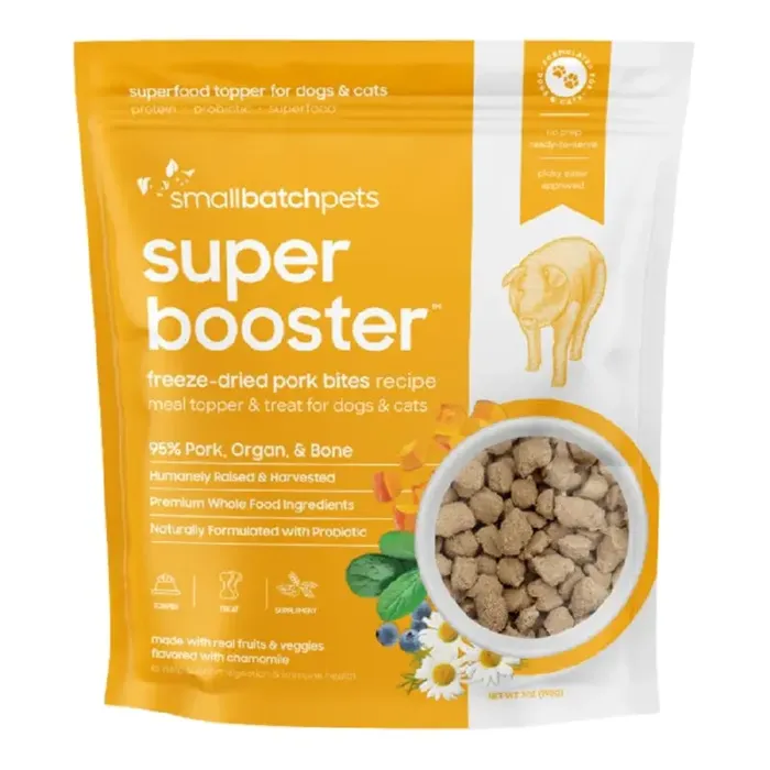 Small Batch Dog Fd Super Booster Pork 7 Oz