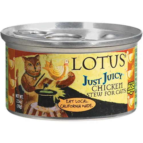 Lotus Just Juicy Chicken Stew Grain-free 2.5-oz
