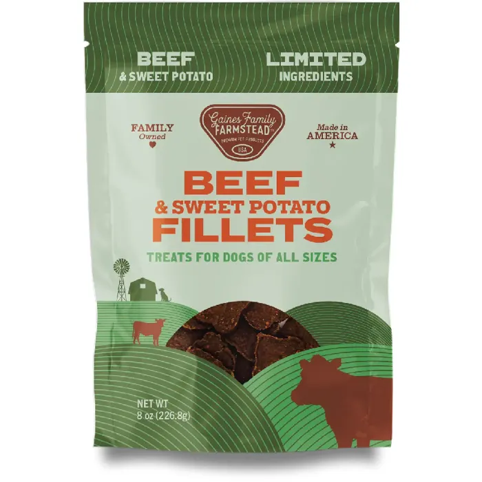 GFF FILLETS SWEET POT/BEEF 8OZ