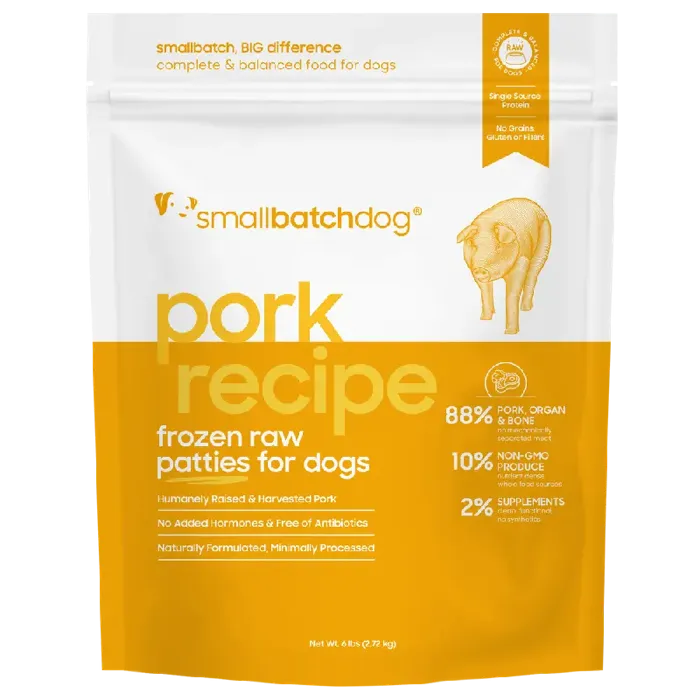 SB RAW DF SLIDERS PORK 3LB