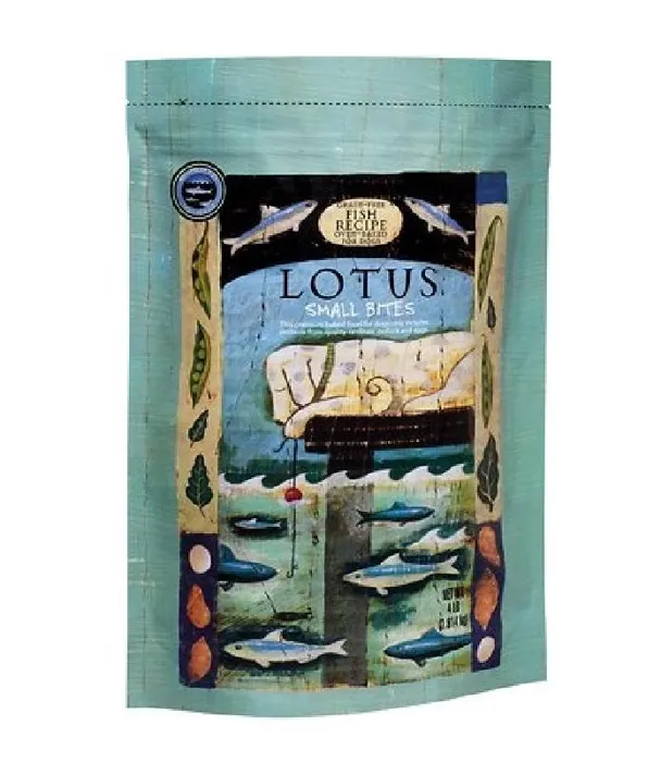 Lotus Dog Gf Sardine & Pollock Small Bite 4 Lbs