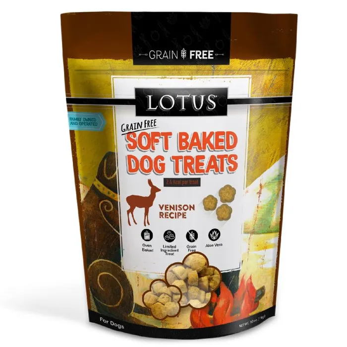 Lotus Treat Gf Venison 10oz /