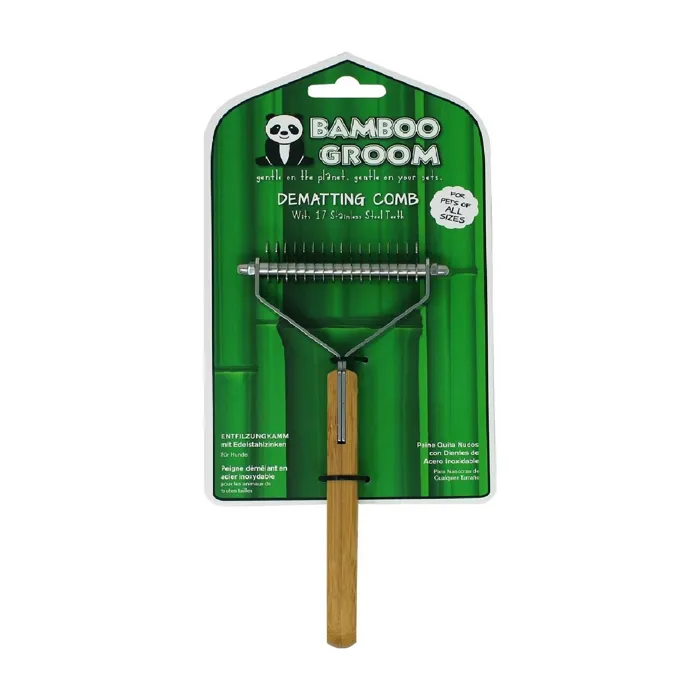 BAMBOO GROOM DEMATTING COMB