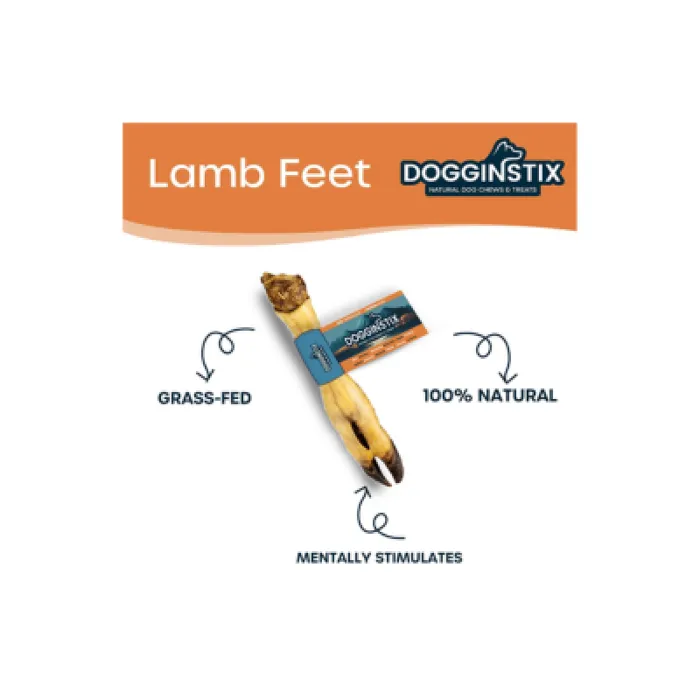 DOGGINSTIX LAMB FEET