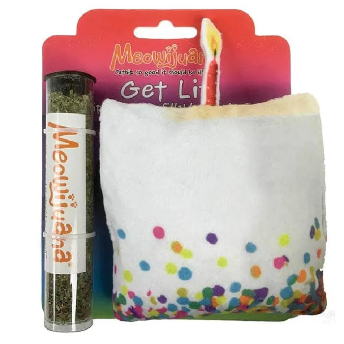 MEOWIJUANA GET LIT BIRTHDAY CAKE