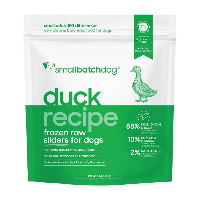 SB RAW DF SLIDERS DUCK 3LB