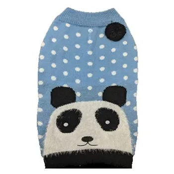 Panda Bear Sweater Blue Sm 603234 Ethical 48/cs
