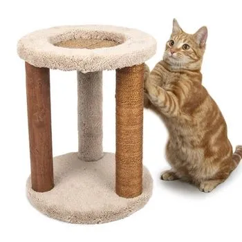 Kitty Carpet Playground-n-lounge Natural 16x16x20