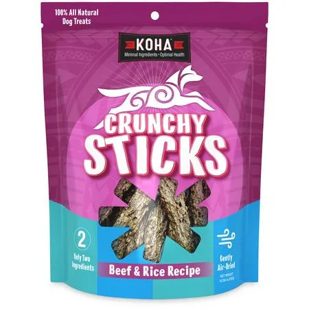 KOHA BLAND STICKS BEEF RICE 10.85OZ