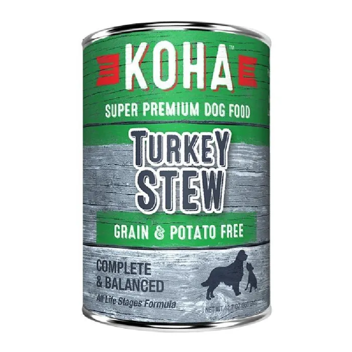 Koha Can Stew Gf Dog Food Trky Stew 12.7-oz