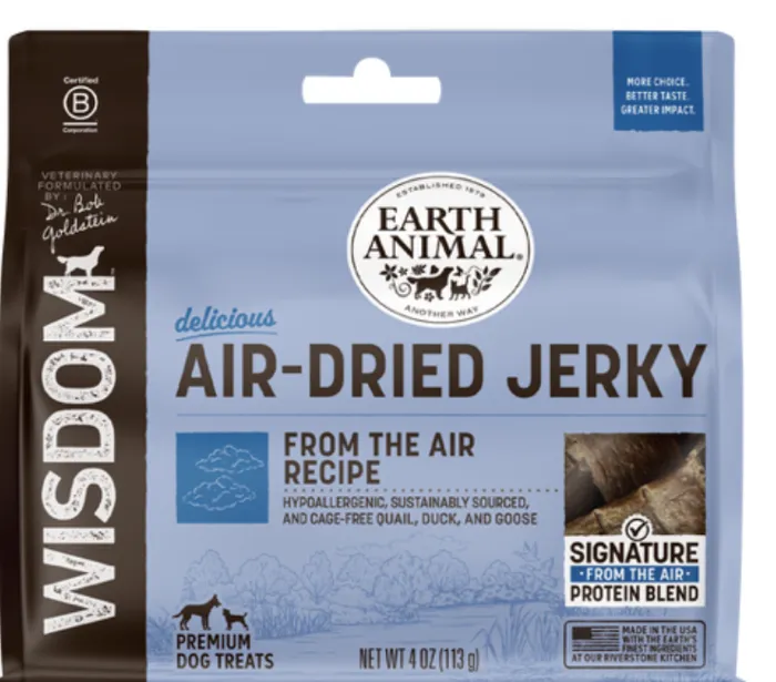 EA WISDOM JERKY FROM THE AIR 4OZ