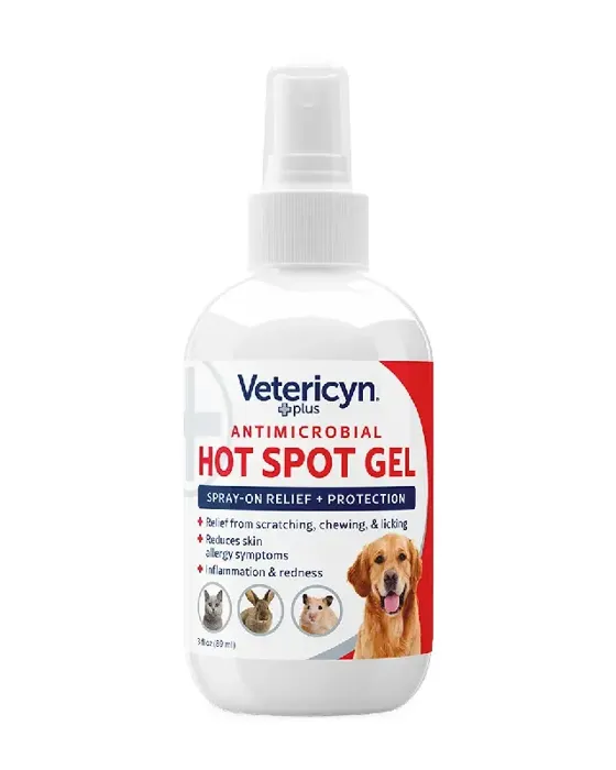 Vetericyn Plus Hot Spot Antimicrobial Gel 3 Oz